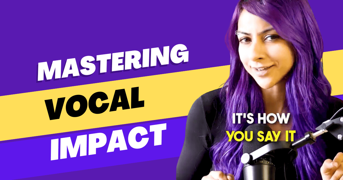 Mastering Vocal Impact: 5 tips for Speaking on Camera