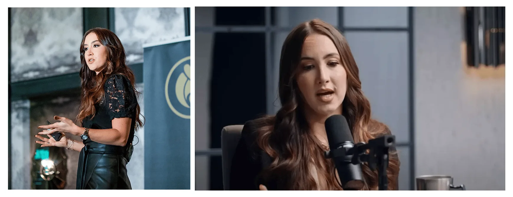 How Codie Sanchez "engineered" her influence – and what you can learn from it 3 Codie Sanchez public speaking