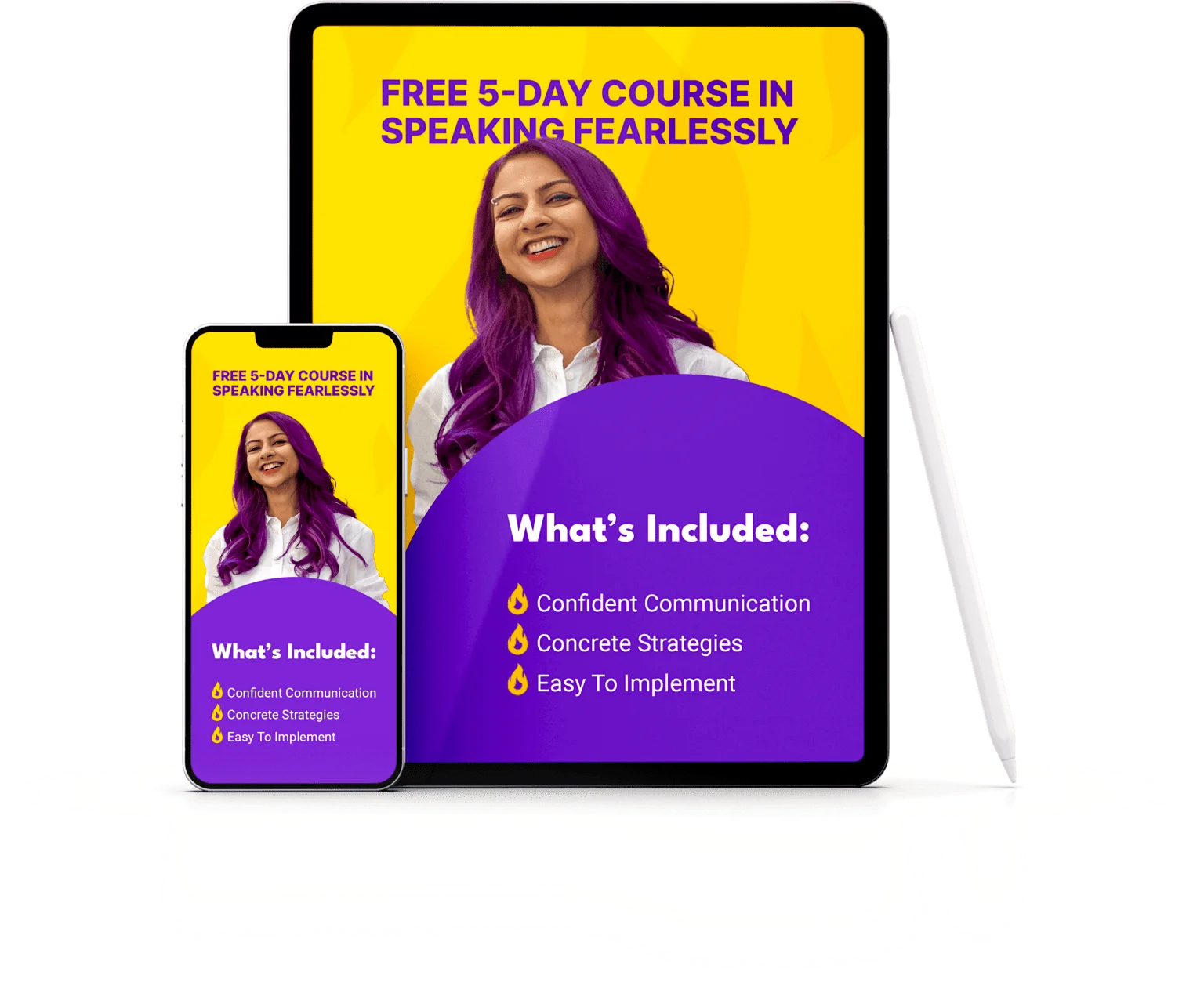 5-Day Free Course in Speaking Fearlessly cover image