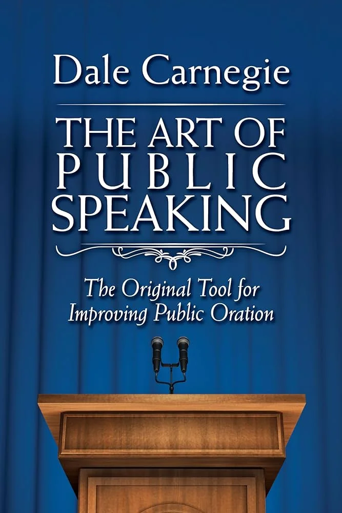 You bought Dale Carnegie's book months ago. Now what? Ready to speak? 1 Dale Carnegie book on The Art of Public Speaking