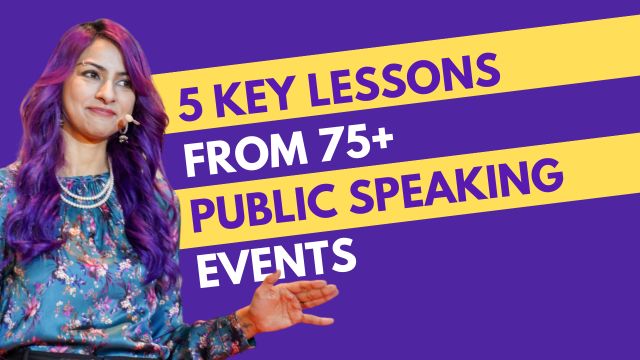 key lessons from public speaking events
