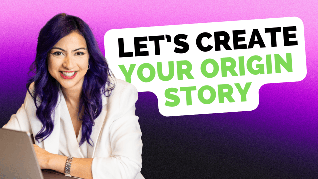 Get Your Origin Story Template - Speak as a Leader