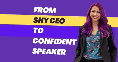 shy ceo to confident speaker