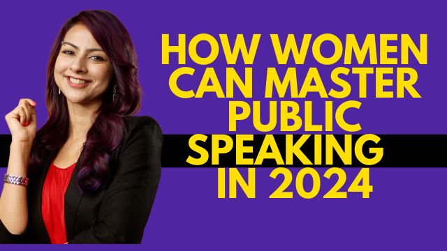 how women can master public speaking
